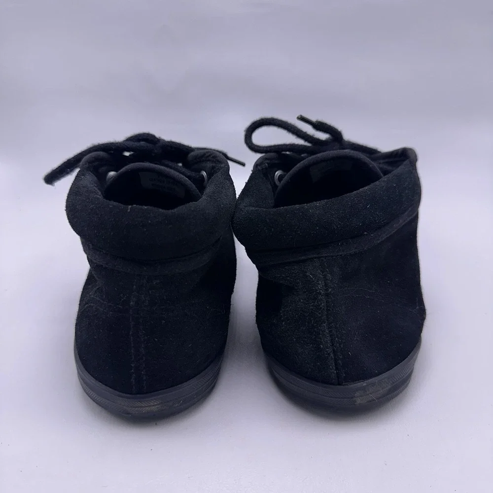 Vintage 90s Forenza Black Suede Chukka Boots - Women's 11 W